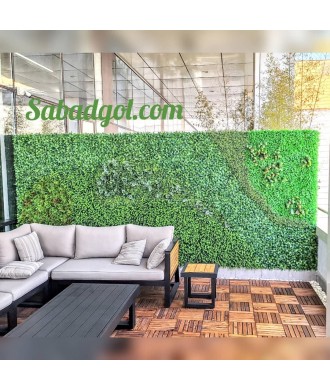 دیوار سبز مصنوعی برای بالاکن یا تراس